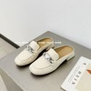 新品女士漆皮矮跟包头拖鞋772B42508（W） 商品缩略图4