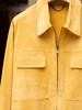 Fioroni 黄色小羊皮麂皮夹克 商品缩略图2