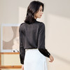 【知性优雅】罗蒙女士长袖衬衫圆领简约舒适百搭商务衬衫女 商品缩略图6