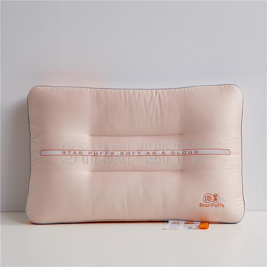 【下架】自然醒星星泡芙枕绵柔枕头刺绣分区护颈枕头护颈椎助睡眠枕芯家用LK 商品图4