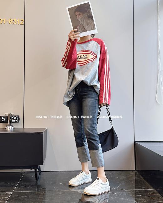 新品厚底单层皮大口休闲小白鞋813B41531（W） 商品图5