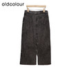 oldcolour牛仔半身裙春季新款纯色复古气质高腰中长裙女P12065291 商品缩略图1