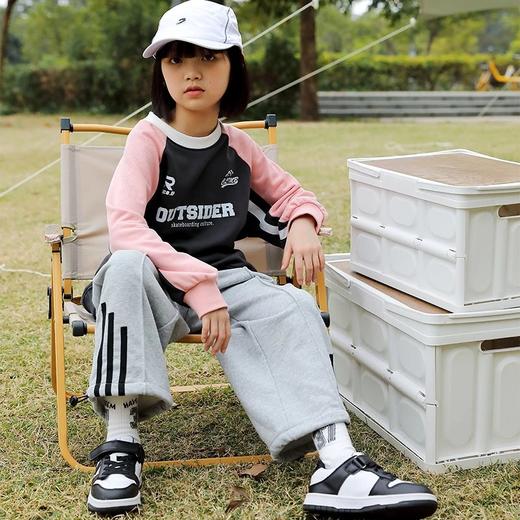 龙之涵 亲子款“小格雷”两穿运动卫裤 婴幼儿A类标准 100-185码2色可选 商品图12