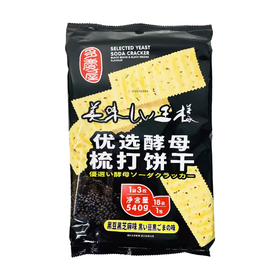 苏打饼干（黑豆味）540g |多庆屋