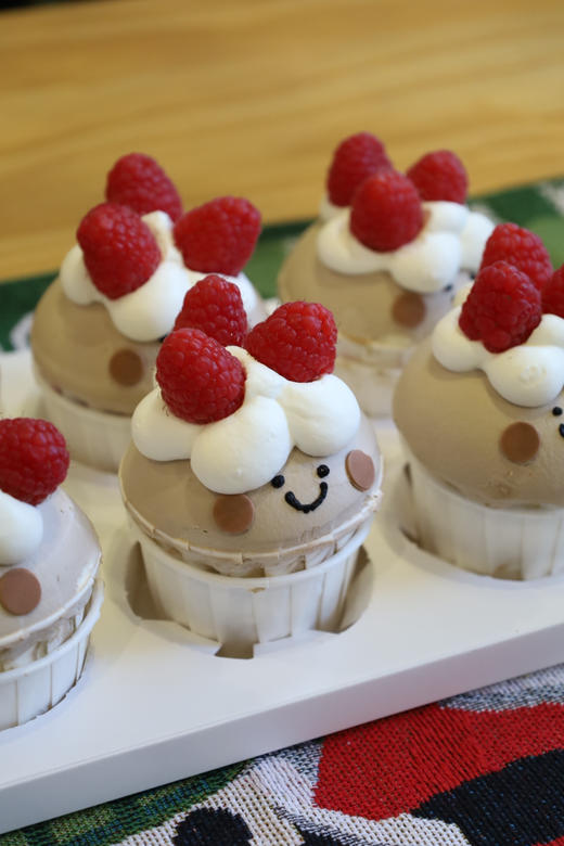 可爱小树莓纸杯（6个|一组） 商品图1