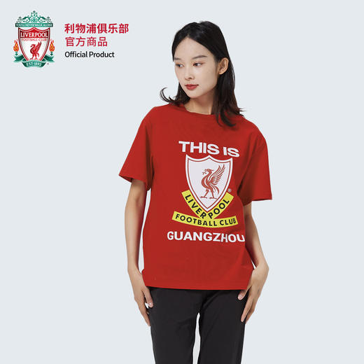 利物浦俱乐部官方商品 | 利物浦广州行红色球队纪念T恤足球迷礼物 商品图3