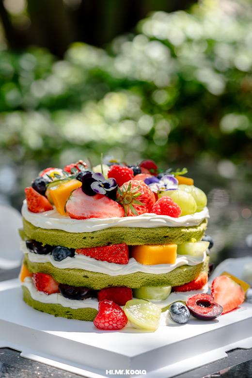 斑斓鲜果裸蛋糕 | 沙拉拉的厨房 商品图4