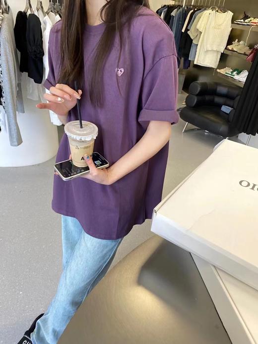 紫茄子爱心T杨幂同款 商品图12