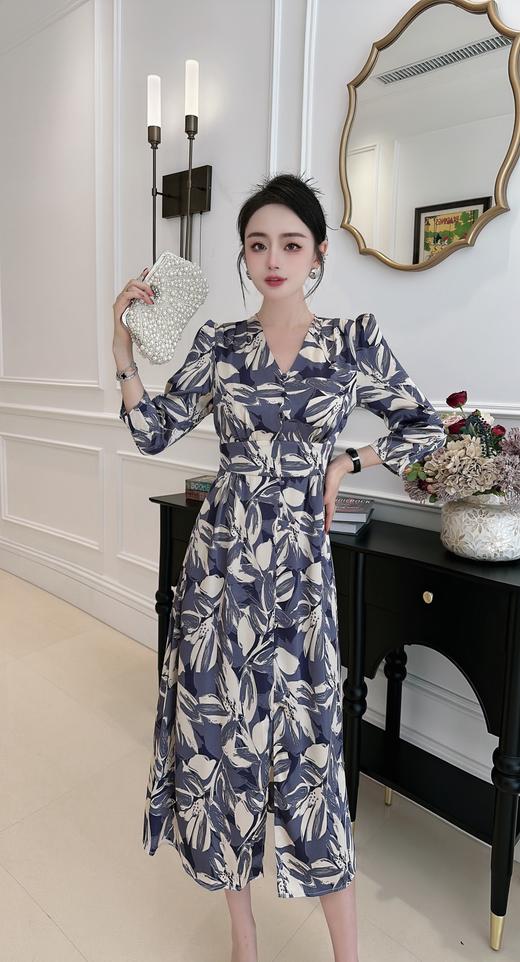 -紫菂色连衣裙HJ1S65 商品图0