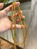 玻璃种黄翡珠串【4120203】具体价格微信咨询 商品缩略图0