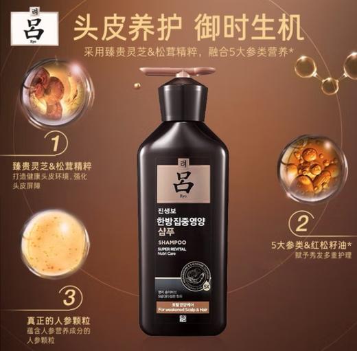 吕臻参焕活御时昇机洗发水 400ML （黑吕） 商品图1