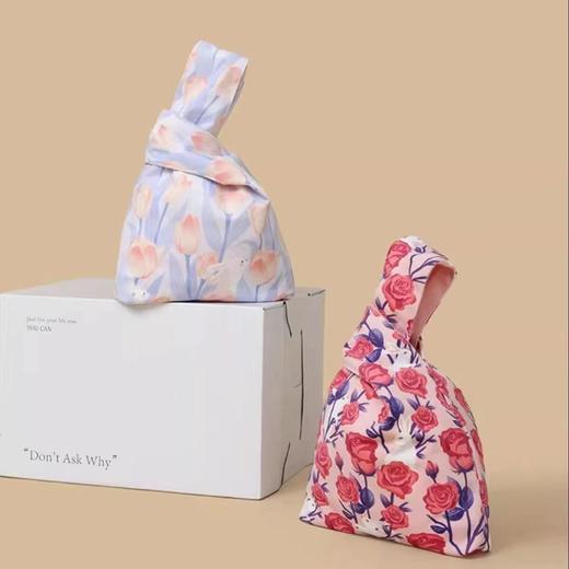 「数款可选！国风手腕包」国风柿子猫咪手挽包手腕包手提手拿包女手机零钱遛弯包手提收纳袋箱包 商品图3