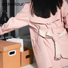 oldcolour2023春季新款百搭气质简约宽松通勤风衣外套女P12047293 商品缩略图4