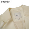 oldcolour米白色西装春季新款简约休闲宽松通勤外套女P11048114 商品缩略图2