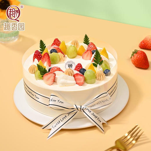 春暖花开乳酪动物奶油蛋糕 可加磅数 商品图0