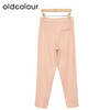 oldcolour纯色休闲裤春季新款通勤气质直筒小脚西装裤女P12073238 商品缩略图3