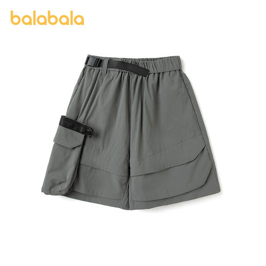 巴拉巴拉童装儿童裤子夏装男童短裤中大童女童中裤工装风宽松休闲 商品图4