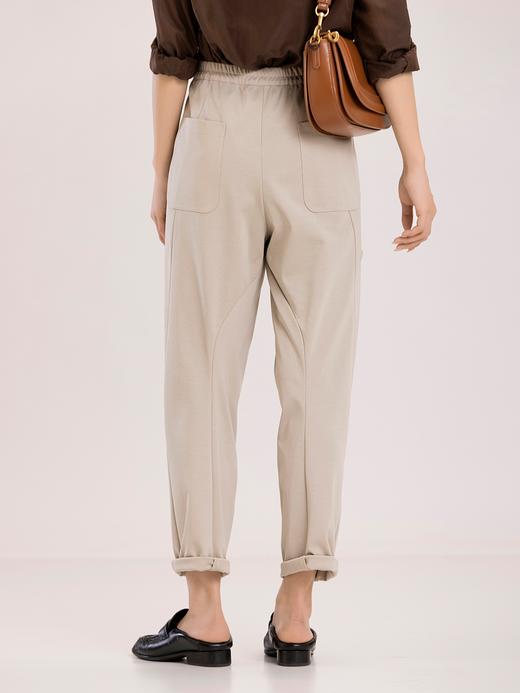 XIAOYU|松紧腰立裁针织裤241KZ009 商品图3