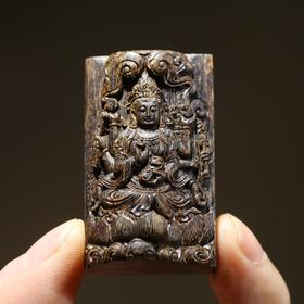 BC.AO3.13-5   文莱沉水老料《八臂观音》  25.77g