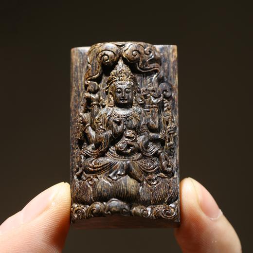 BC.AO3.13-5   文莱沉水老料《八臂观音》  25.77g 商品图0