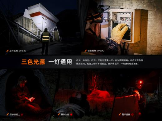 菲尼克斯HM75R户外强光远射长续航Type-C分体式头戴工业头灯 商品图8