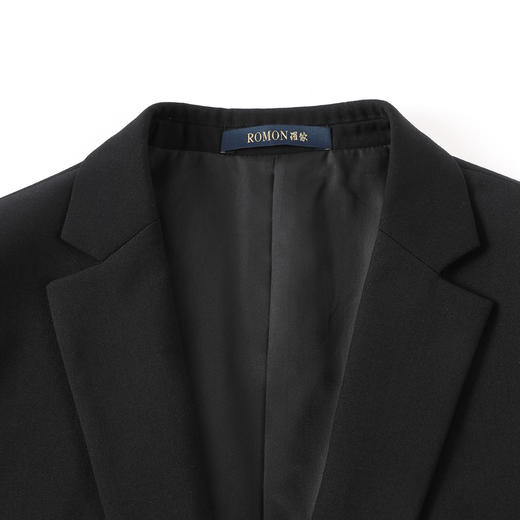 【人气爆款】罗蒙男士西装外套时尚修身商务休闲通勤小西装单西服男 商品图4
