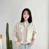极简高端亚麻外套夹克女宽松长袖慵懒 商品缩略图0