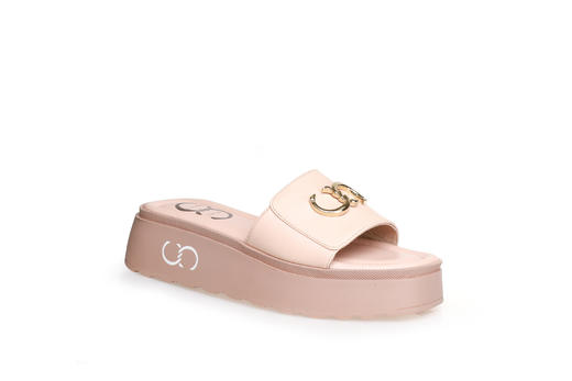 豪麟名鞋奥莱CESARE CASADEI女鞋羊皮革凉拖C40439L粉色  原价5260元 商品图0