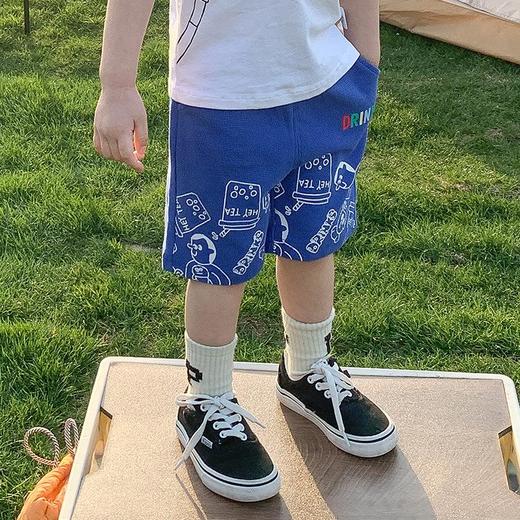 男童裤子夏季薄款短裤宝宝韩版卡通休闲裤小童中裤夏装儿童五分裤 商品图3