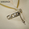 oldcolour米白色西装春季新款简约休闲宽松通勤外套女P11048114 商品缩略图4