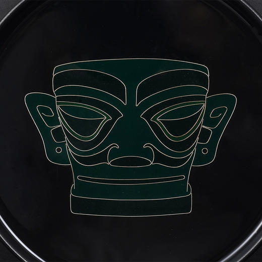 子佩集纯手工制作三星堆系列银花丝珐琅掐丝挂画(含框 手工定制预售 20天出货)大师工坊原创设计2403 商品图4