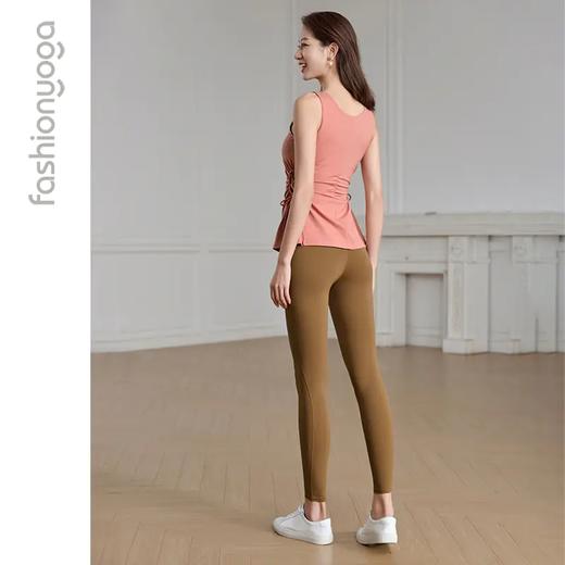 凡圣瑜伽系带裙摆一体杯背心 FY14262 商品图8