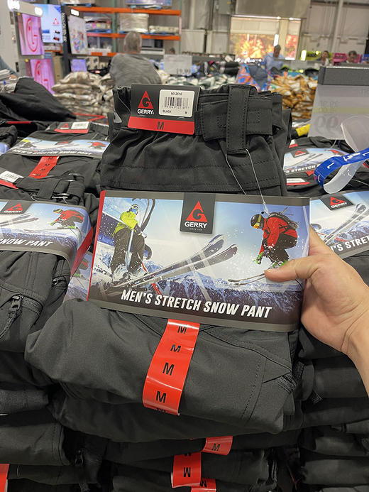 瑕疵Gerry Snow Pant 男士户外拉链口袋四面弹防水内加绒保暖滑雪裤 商品图0