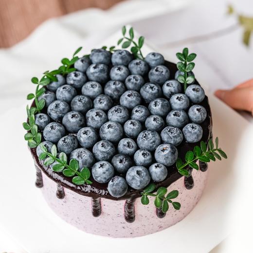 爆炸蓝莓生日蛋糕（同城配送） | 烤爱 商品图1