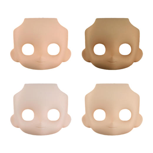 【GSC现货】粘土娃 定制脸部 盯视眼：无妆（peach/cinnamon/cream/almond milk） 商品图4