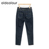 oldcolour高腰修身牛仔裤春季新款复古气质直筒铅笔裤女P12113421 商品缩略图3