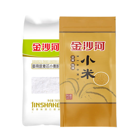 【自营】金沙河米面一家亲臻品礼盒2.85kg 商品图1