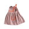 女童连衣裙夏季薄款无袖宝宝复古裙子小童公主裙韩版儿童格子裙夏 商品缩略图4