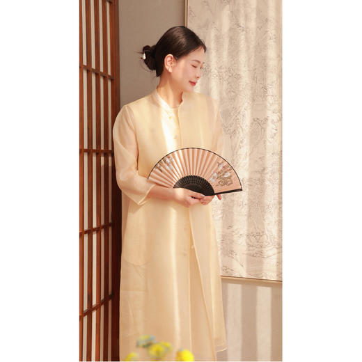 【抖音专属】套装（无袖连衣裙21718235B扶光+衬衫连衣裙24707366扶光） 商品图4