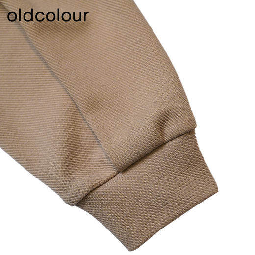 oldcolour圆领长袖T恤春季新款休闲设计感短款卫衣女P11023401 商品图4