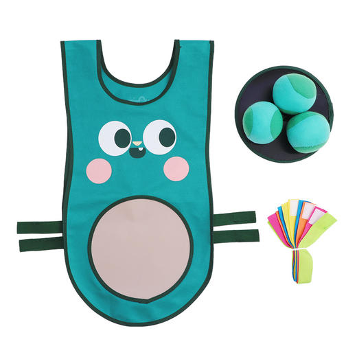 【品牌直发】【拓展宝贝的社交圈】顽学疯狂躲避球 趣味团建游戏道具 亲子抛接球玩具 户外粘靶球 商品图4