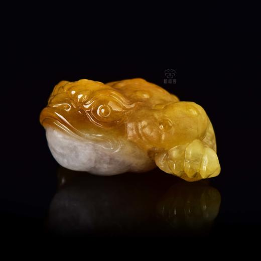 【金蟾】翡翠金蟾把玩-BW2403070 商品图1