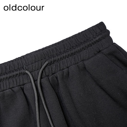 oldcolour黑色高腰半身裙春季新款松紧A字显瘦中长裙女GP11063614 商品图2
