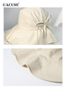 【2024春夏cacuss帽】CACUSS防晒帽子女春夏2024新款遮阳帽大檐防紫外线纯棉渔夫太阳帽CS240325 商品缩略图4