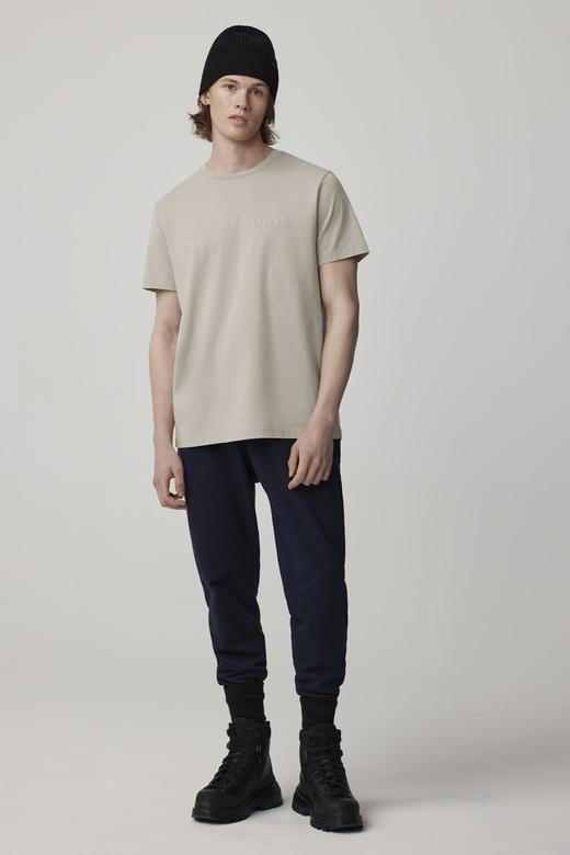 大鹅 2024春夏新款 经典印花字母 Emersen 男士圆领短袖T恤 一盒两件 特惠 Z-11390 商品图7