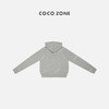 COCO ZONE100棉连帽开衫卫衣美式休闲运动外套24C10094 商品缩略图1