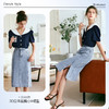 欧芮儿牛仔半身裙新款a字包臀中长款薄款显瘦侧边开叉裙 商品缩略图1