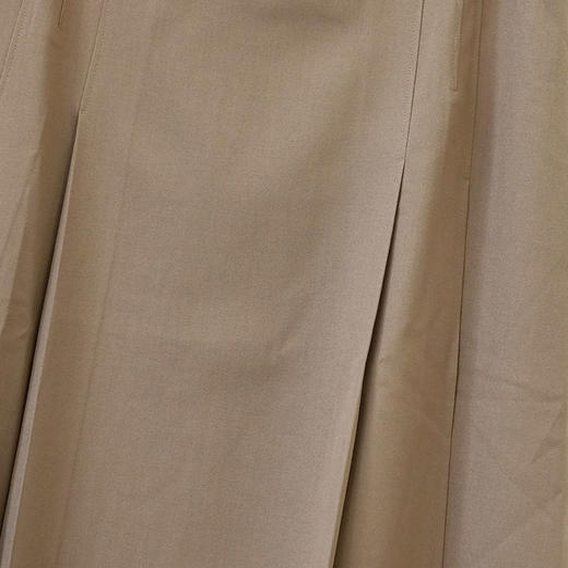 VIVIAN LIU薇薇安刘TR2414002春女装新款腰松紧前片两侧捏褶半裙 商品图3