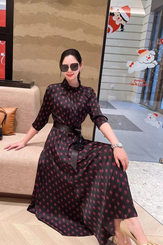 -赪紫色连衣裙HJ1S59 商品图2