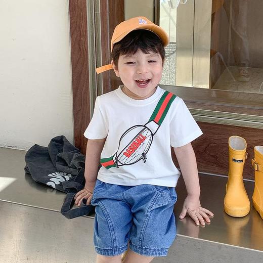 男童t恤夏季薄款宝宝韩版卡通上衣小童短袖衣服纯棉夏装儿童体恤 商品图3